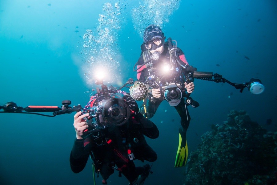 Essential equipment for underwater photography